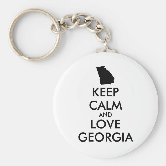  BEHOEFTE KALM EN VERLIES GEORGIË SLEUTELHANGER (Voorkant)