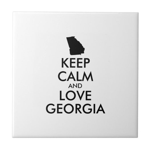  BEHOEFTE KALM EN VERLIES GEORGIË TEGELTJE (Voorkant)