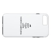  BEHOEFTE KALM EN VERLIES NOORD CAROLINA Case-Mate iPhone CASE (Achterkant (Horizontaal))
