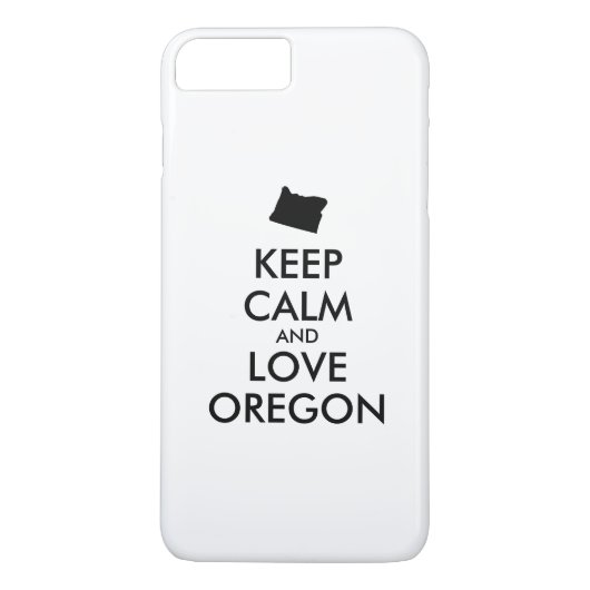  BEHOEFTE KALM EN VERLIES OREGON Case-Mate iPhone CASE (Achterkant)