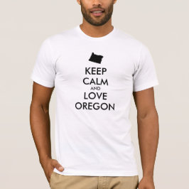  BEHOEFTE KALM EN VERLIES OREGON T-SHIRT