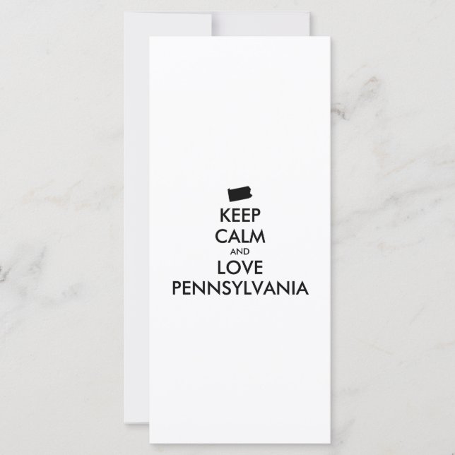  BEHOEFTE KALM EN VERLIES PENNSYLVANIA (Voorkant)