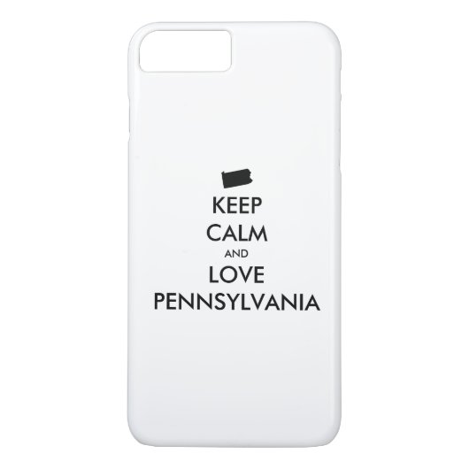  BEHOEFTE KALM EN VERLIES PENNSYLVANIA Case-Mate iPhone CASE (Achterkant)