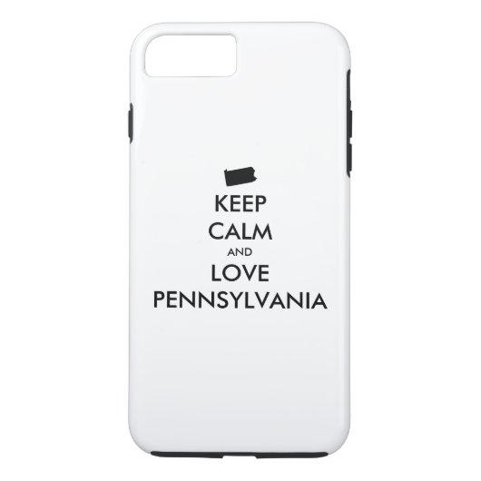  BEHOEFTE KALM EN VERLIES PENNSYLVANIA Case-Mate iPhone CASE (Achterkant)