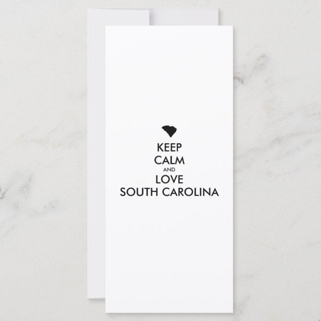  BEHOEFTE KALM EN VERLIES ZUIDCAROLINA (Voorkant)