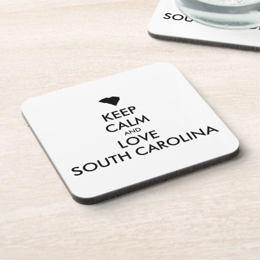  BEHOEFTE KALM EN VERLIES ZUIDCAROLINA BIER ONDERZETTER (Linkerzijde)