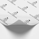  BEHOEFTE KALM EN VERLIES ZUIDCAROLINA CADEAUPAPIER (Hoek)