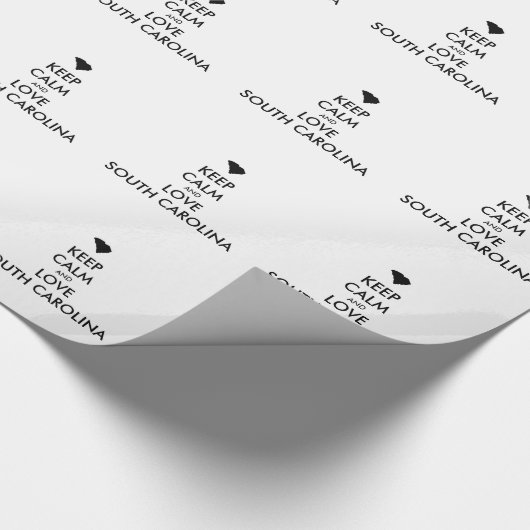 BEHOEFTE KALM EN VERLIES ZUIDCAROLINA CADEAUPAPIER (Hoek)