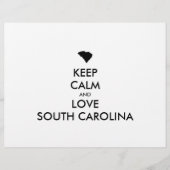  BEHOEFTE KALM EN VERLIES ZUIDCAROLINA FLYER (Voorkant)