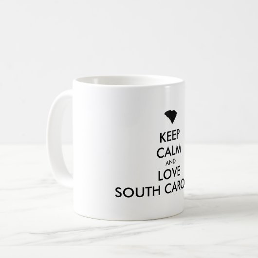  BEHOEFTE KALM EN VERLIES ZUIDCAROLINA KOFFIEMOK (Voorkant links)