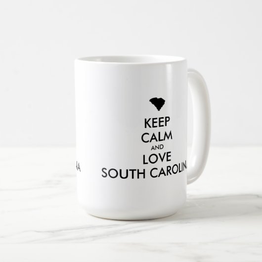  BEHOEFTE KALM EN VERLIES ZUIDCAROLINA KOFFIEMOK (Voorkant rechts)