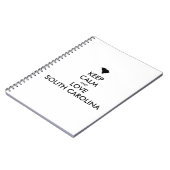 BEHOEFTE KALM EN VERLIES ZUIDCAROLINA NOTITIEBOEK (Linkerzijde)