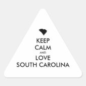  BEHOEFTE KALM EN VERLIES ZUIDCAROLINA STICKER (Voorkant)