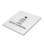  BEHOEFTE KALM EN VERLIES ZUIDCAROLINA TEGELTJE (Zijkant)