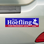 Behoefte voor President-bumpersticker Bumpersticker (Op auto)