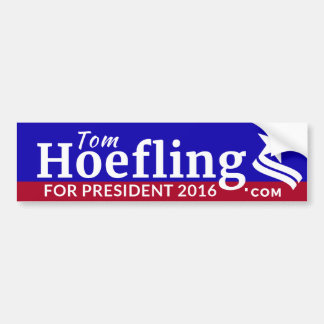 Behoefte voor President-bumpersticker Bumpersticker