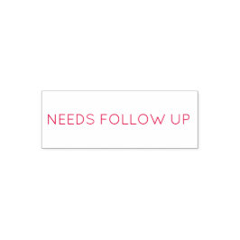 BEHOEFTEN FOLLOW UP zelf inkt kantoor stempel