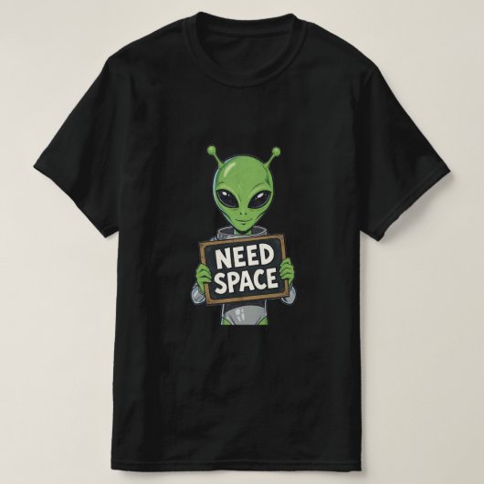 BEHOEVE RUIMTE T-SHIRT (Design voorkant)