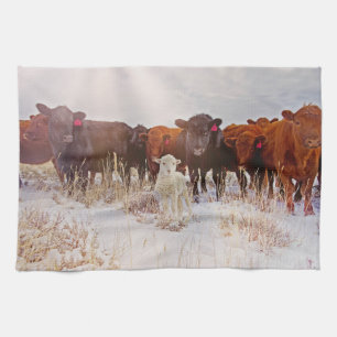 Behold! Cattle Kitchen Towel Theedoek
