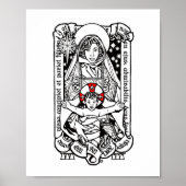 Behold, een maagd zal zich conceive - Madonna en C Poster (Voorkant)