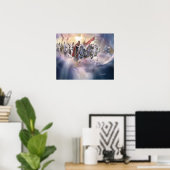 Behold He Comes, door Danny Hahlbohm Poster (Thuiskantoor)