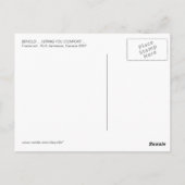 BEHOLD ... IK BRENG JE COMFORT... BRIEFKAART (Achterkant)