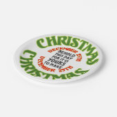 Behold Kerstmis 25th Quote Papieren Bordje (Gekanteld)