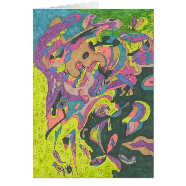 Behold, origineel Abstract (Voorkant)