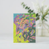 Behold, origineel Abstract Briefkaart (Staand voorkant)