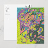 Behold, origineel Abstract Briefkaart (Voorkant / Achterkant)
