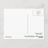 Behold, origineel Abstract Briefkaart (Achterkant)