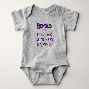 Behold the Future Dungeon Master Baby Bodysuit