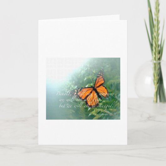 Behold, vertel ik u een geheim… kaart (Voorkant)