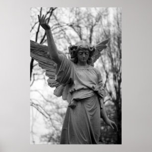 "Behold" ~ Victoriaans statutair Art Poster
