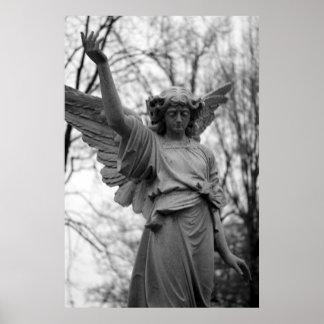 "Behold" ~ Victoriaans statutair Art Poster