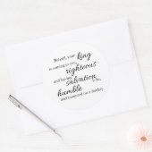 Behold Your King Sticker (Envelop)