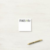 Behoorlijk bij 40 groene 3 x 3 inch Post-it® notes (Op bureau)