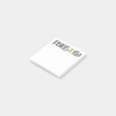 Behoorlijk bij 40 groene 3 x 3 inch Post-it® notes (Schuin)