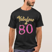 Behoorlijk bij 80 t-shirt (Voorkant)