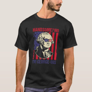 Behoorlijk geen George Washington grappige 4 juli T-shirt