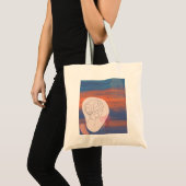 Behoort in de Sunset Print Canvas tas (Voorkant (product))