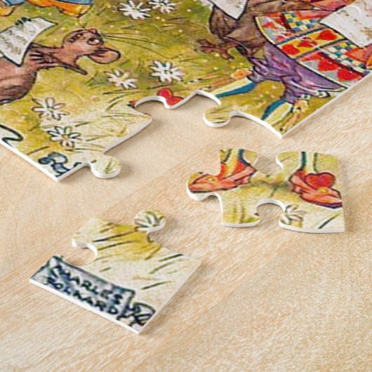 behoort tot Alice: Alice en haar vrienden Legpuzzel (Zijkant)