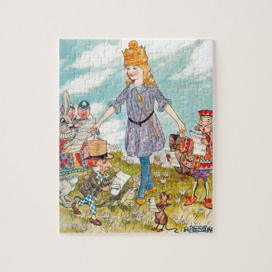 behoort tot Alice: Alice en haar vrienden Legpuzzel (Verticaal)
