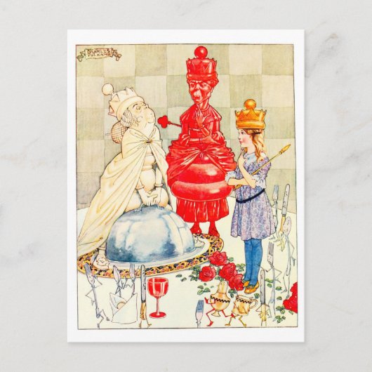 behoort tot Alice: De visrondje Briefkaart (Voorkant)