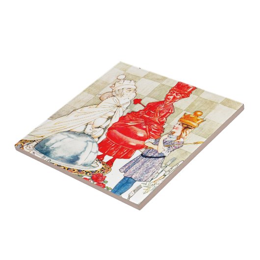 behoort tot Alice: De visslede Tegeltje (Zijkant)