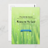 Behoort tot de Heer Briefkaart (Voorkant / Achterkant)