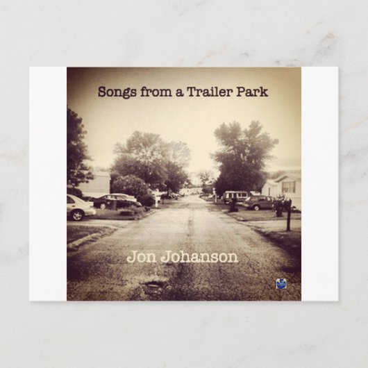 behoort van een Trailer Park Briefkaart (Voorkant)