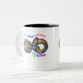 Behoren in elke slok - Autisme Puzzel Mok (Voorkant links)