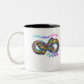 Behoren in elke slok - Autisme Puzzel Mok (Links)