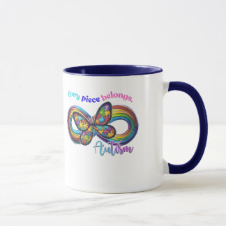 Behoren in elke slok - Autisme Puzzel Mok